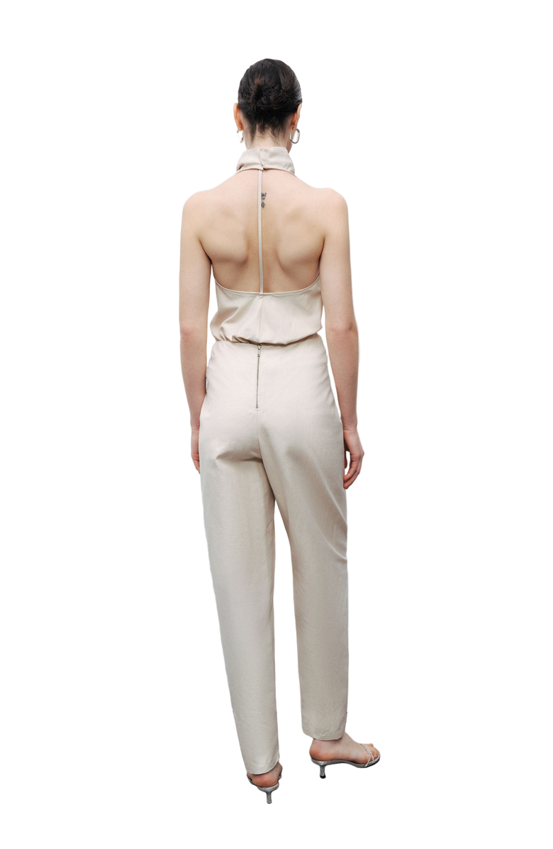 Nocturne Asymmetrical Draped Detail Pants, Alternate, color, 
