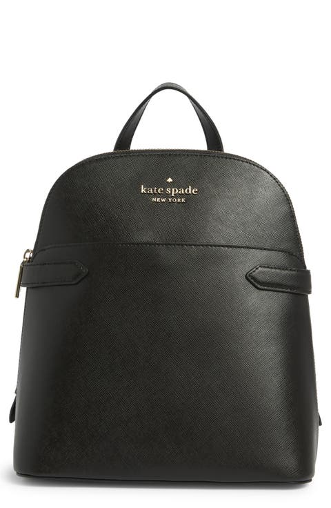 staci saffiano leather dome backpack