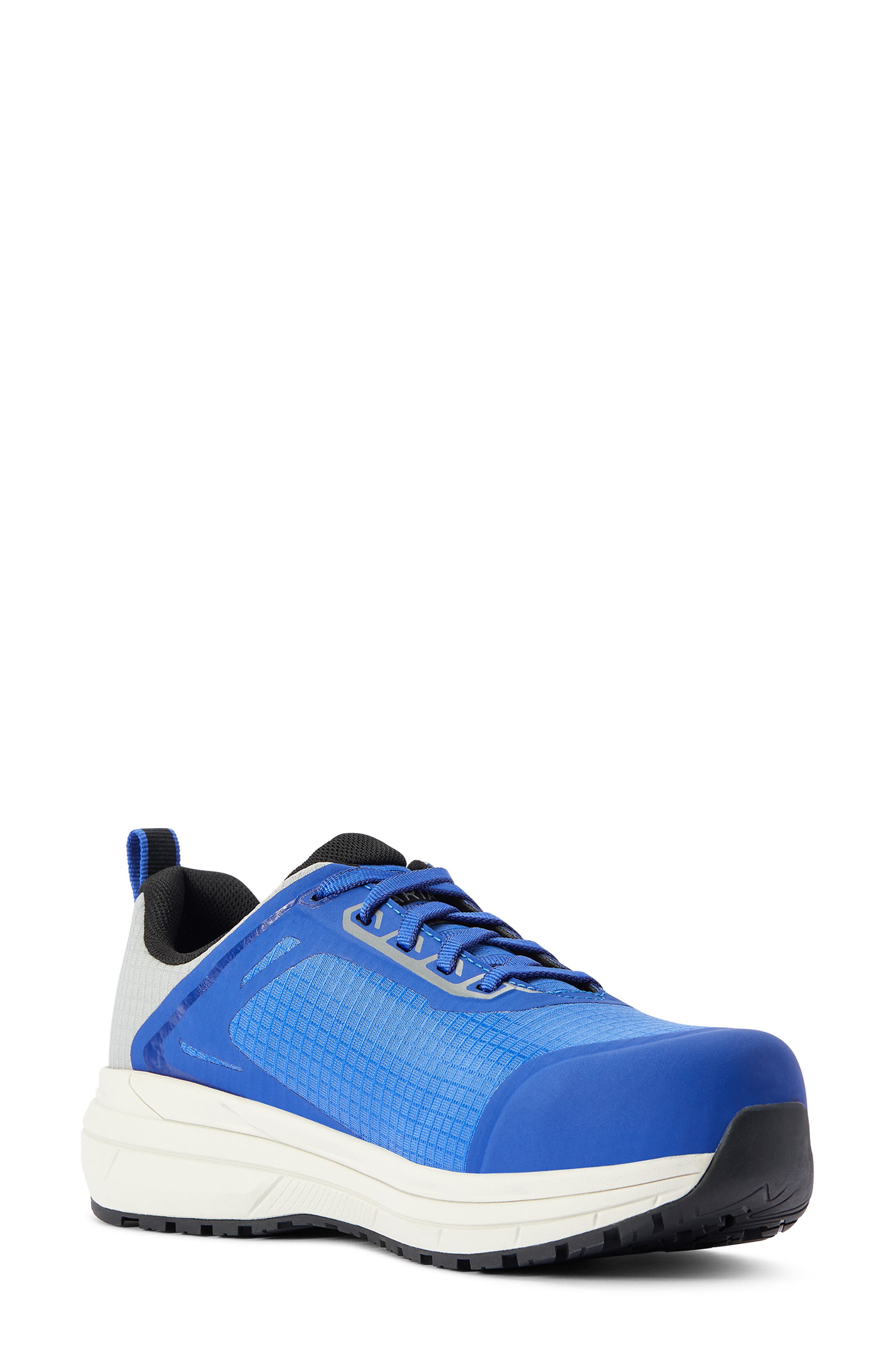 Outpace Day One Safety Work Sneaker, Alternate, color, BLUE