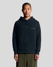 Lyle & Scott Script Long Sleeve Knitted Hoodie