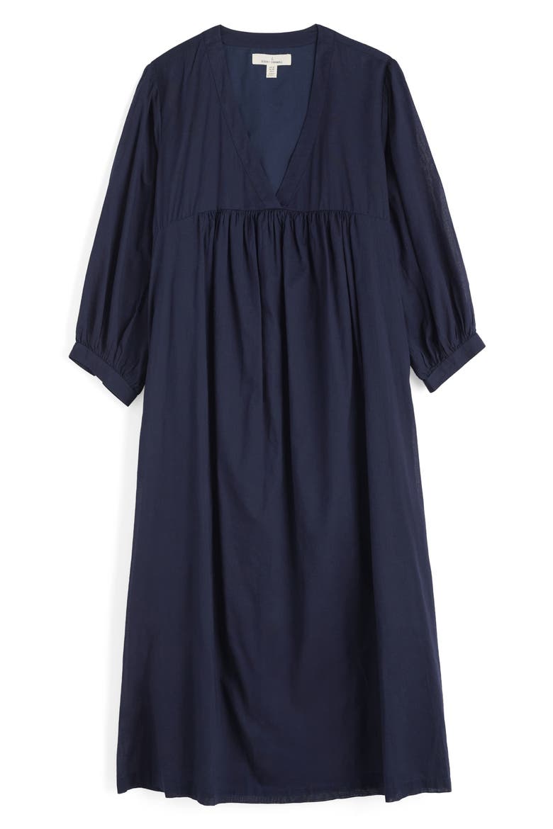 Earth Organic Cotton Caftan, Alternate, color, MARITIME