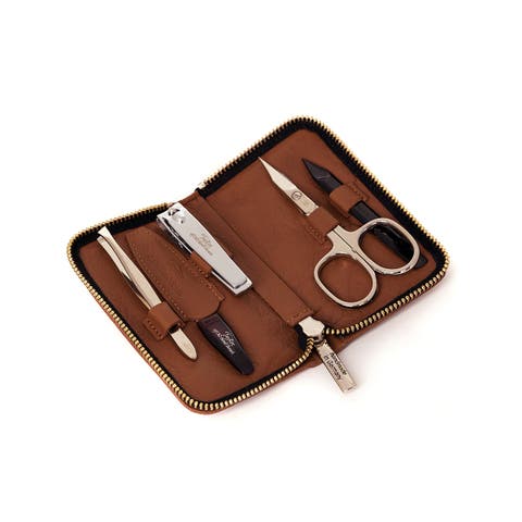 Tan Small Manicure Set