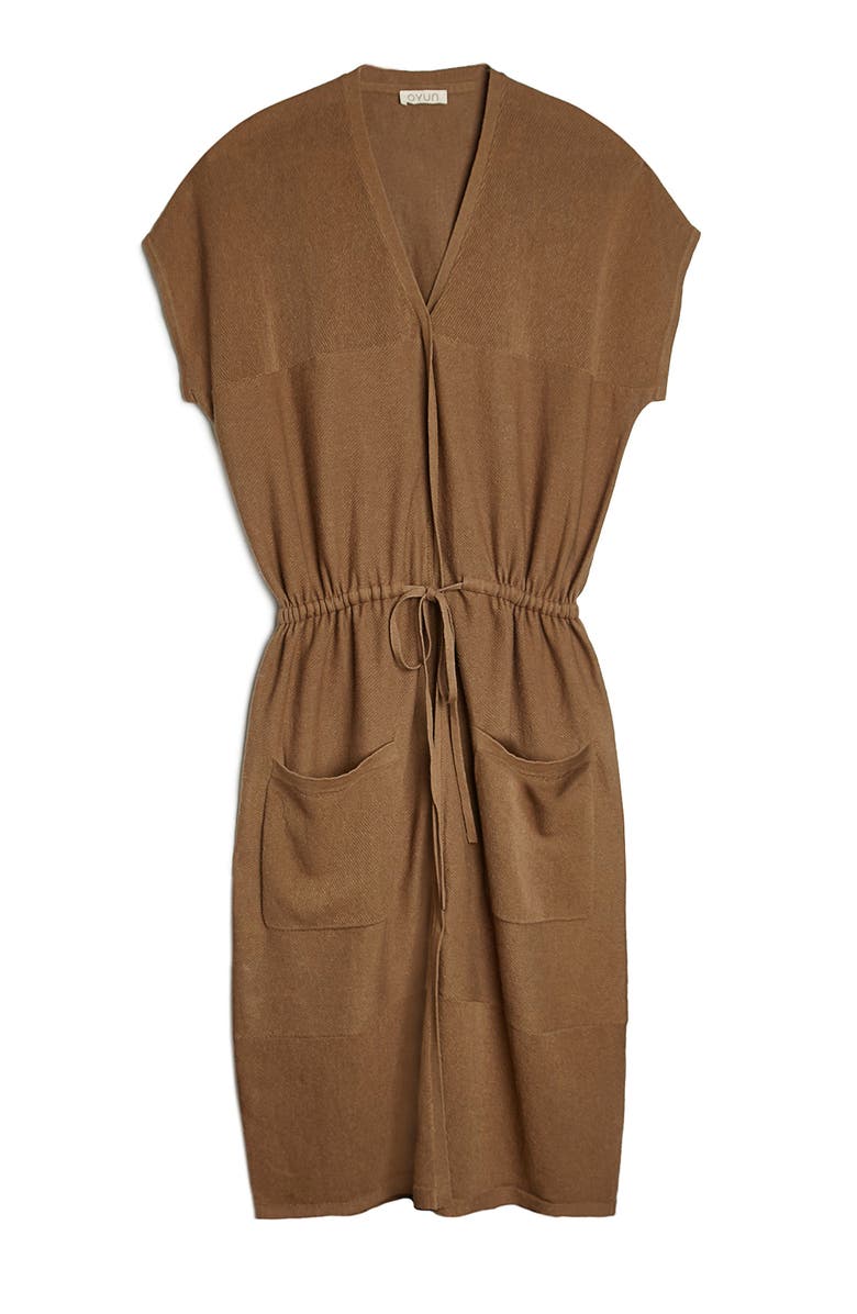 oyun Dakota Tie waist Dress, Alternate, color,