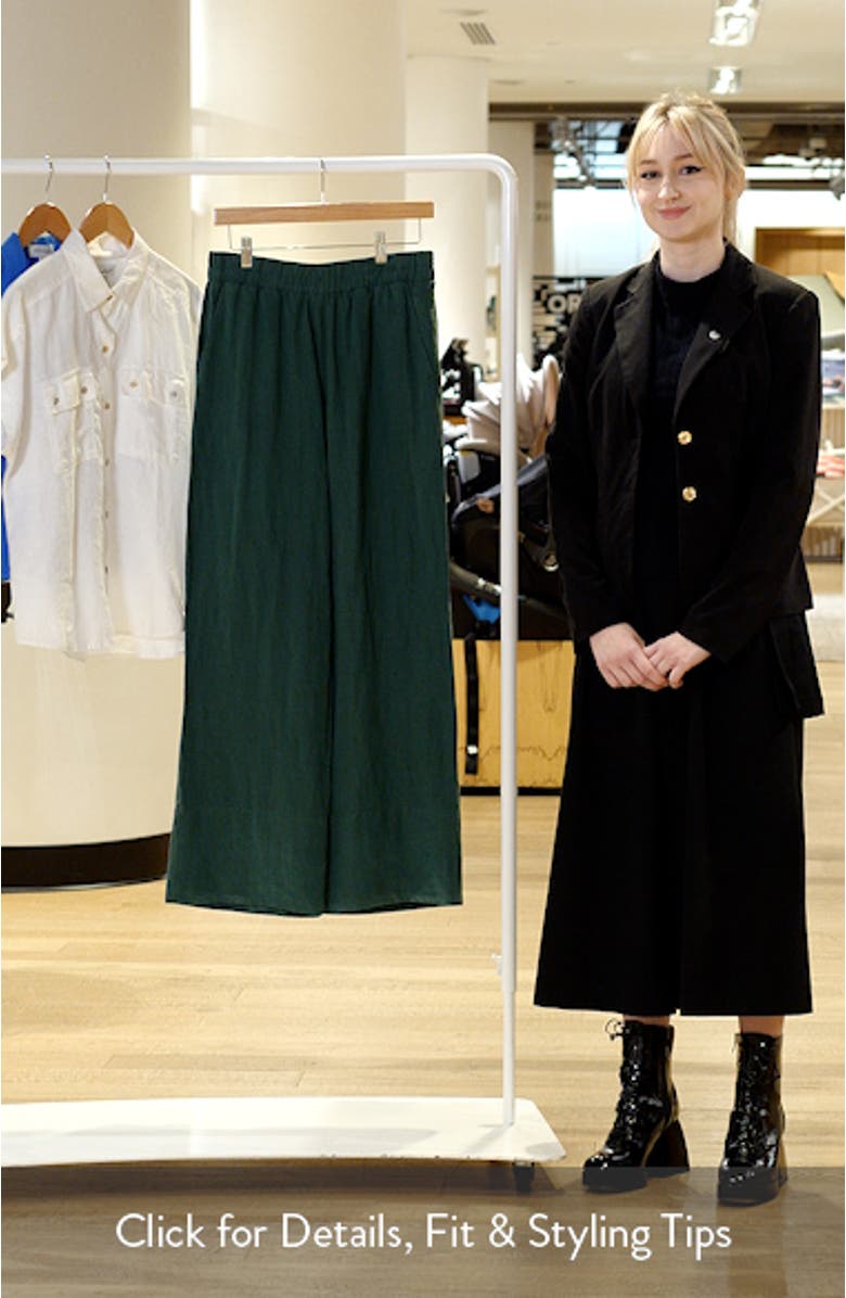 Pull-On Wide Leg Pants, sales video thumbnail