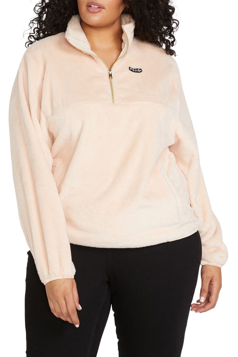 Pheelin Phuzzy Pullover, Main, color, DUSTY ROSE