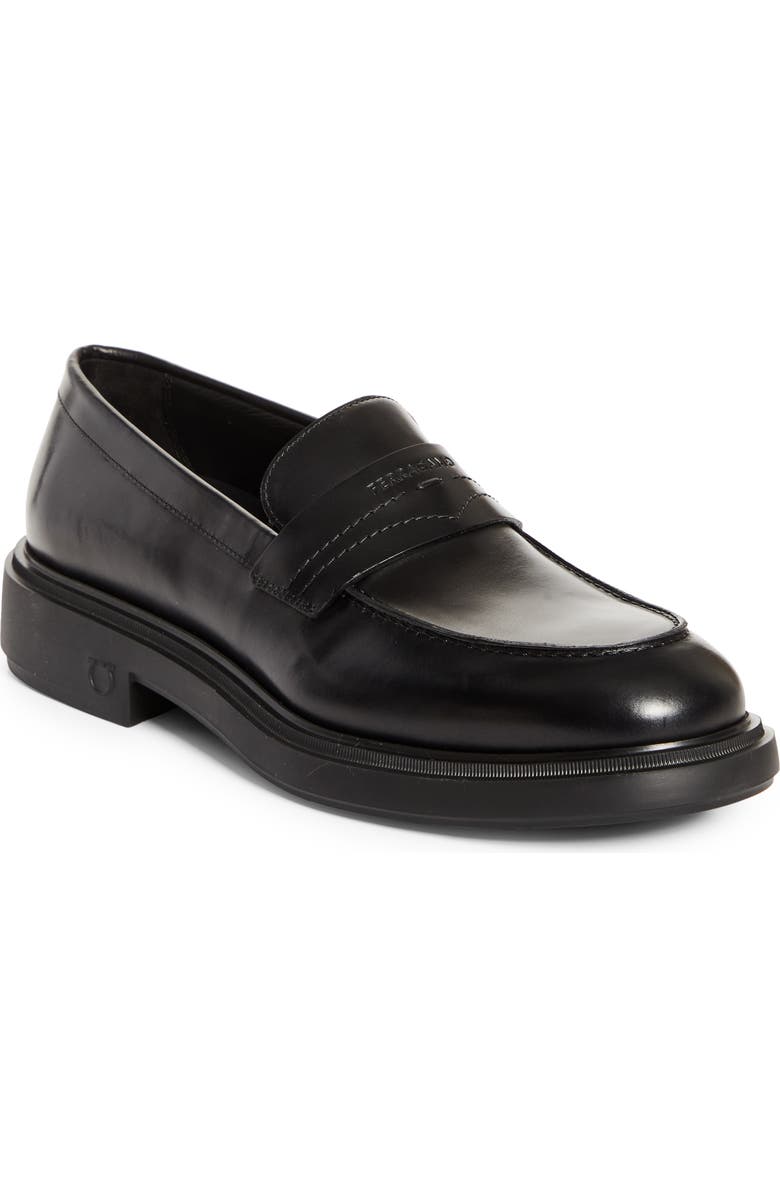 FERRAGAMO Caligola Penny Loafer, Main, color,