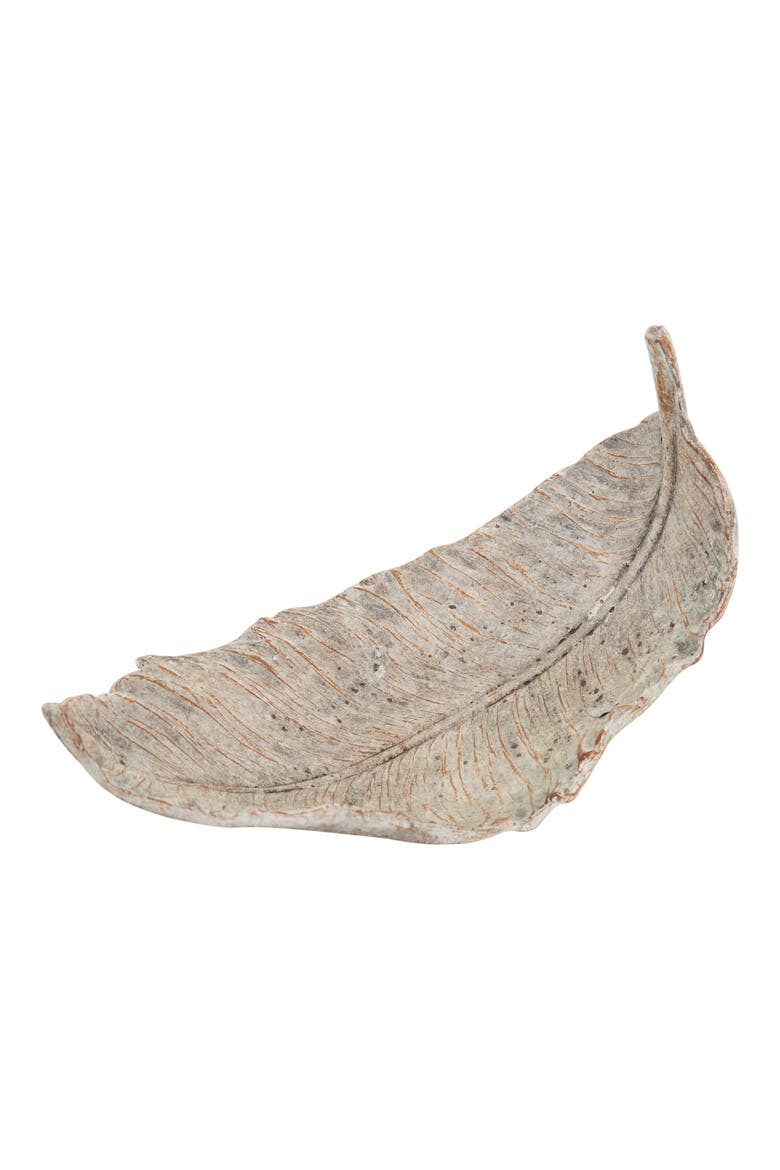 Leaf Set of 2 Decorative Bowls, Alternate, color, CHAMPAGNE