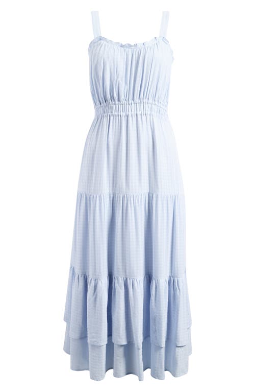 Paige Persimmon Sleeveless Maxi Dress In Blue Bell