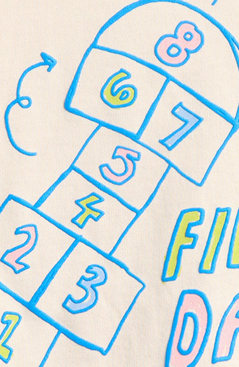 OTTER AVENUE Kid's Cotton T-Shirt, Alternate, color, Wishbone Hopscotch