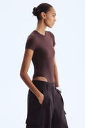 H&M Short-sleeved microfiber bodysuit