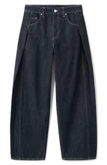 Mid Rise Balloon Jeans
