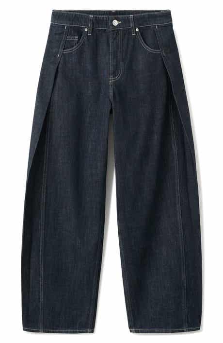 Mid Rise Balloon Jeans