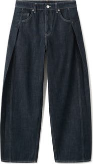 MANGO Mid Rise Balloon Jeans