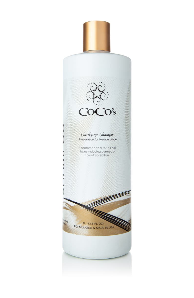 KOKO KERATIN Cocos Clarifying Shampoo, Main, color, 
