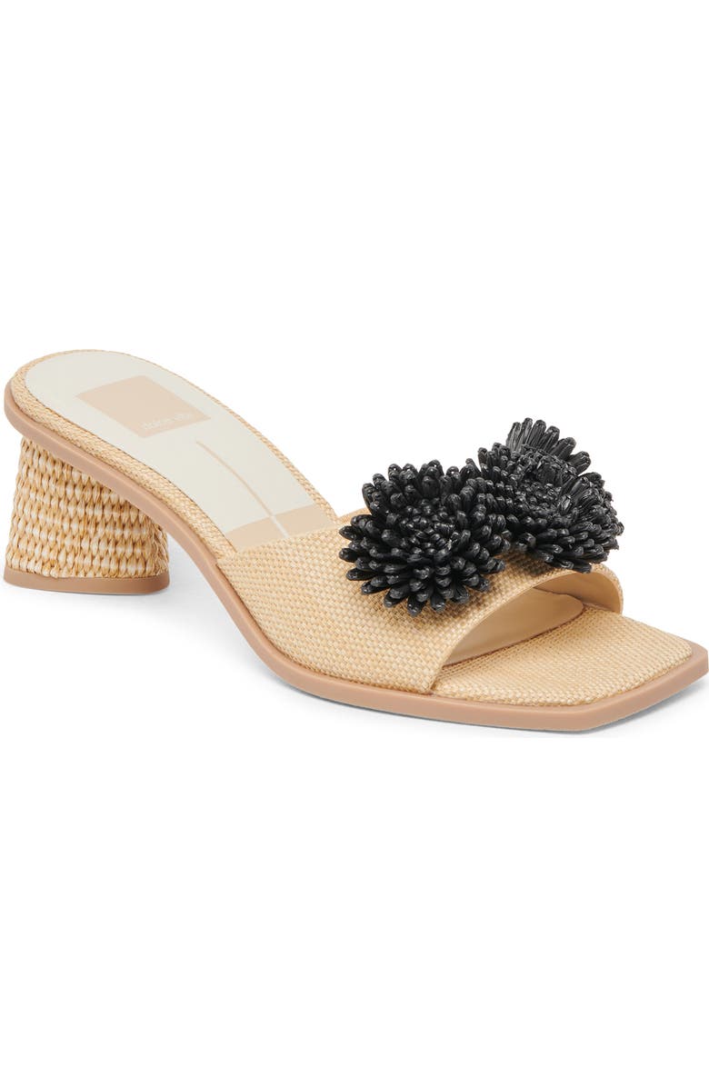 Dolce Vita Benoit Raffia Slide Sandal, Main, color,