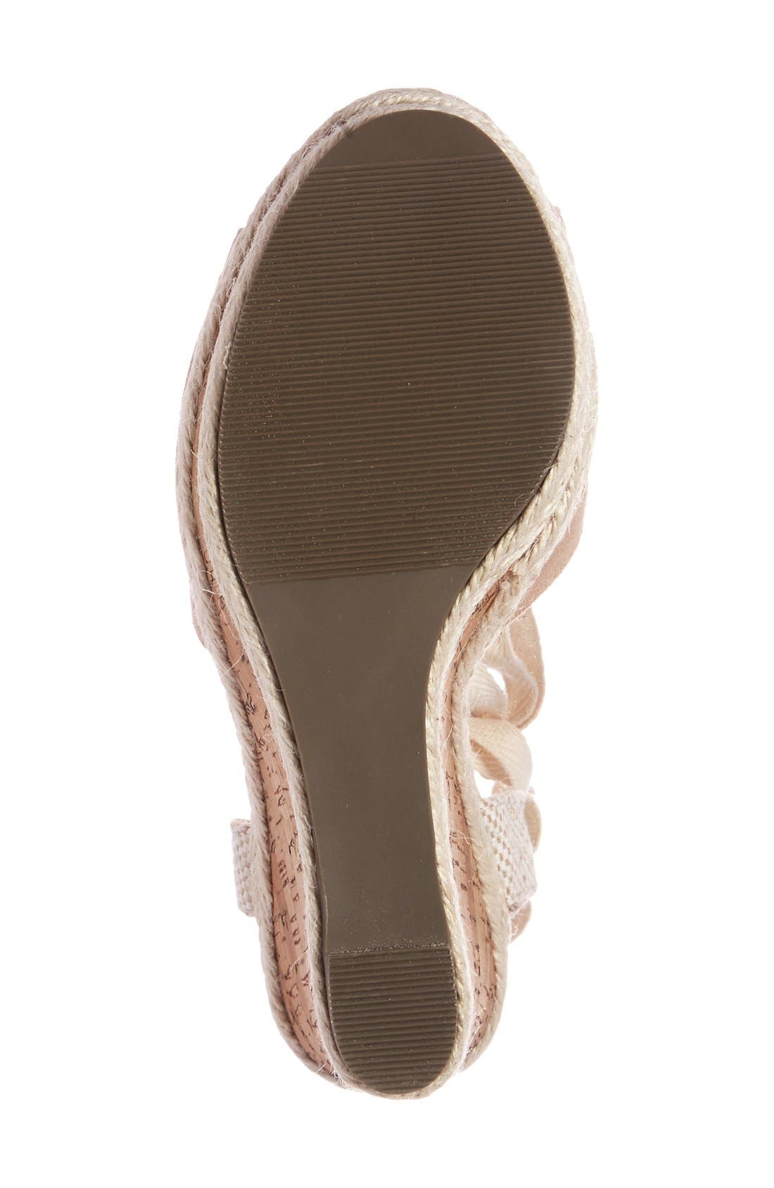 Sole Society 'Sena' Espadrille Wedge, Alternate, color, 