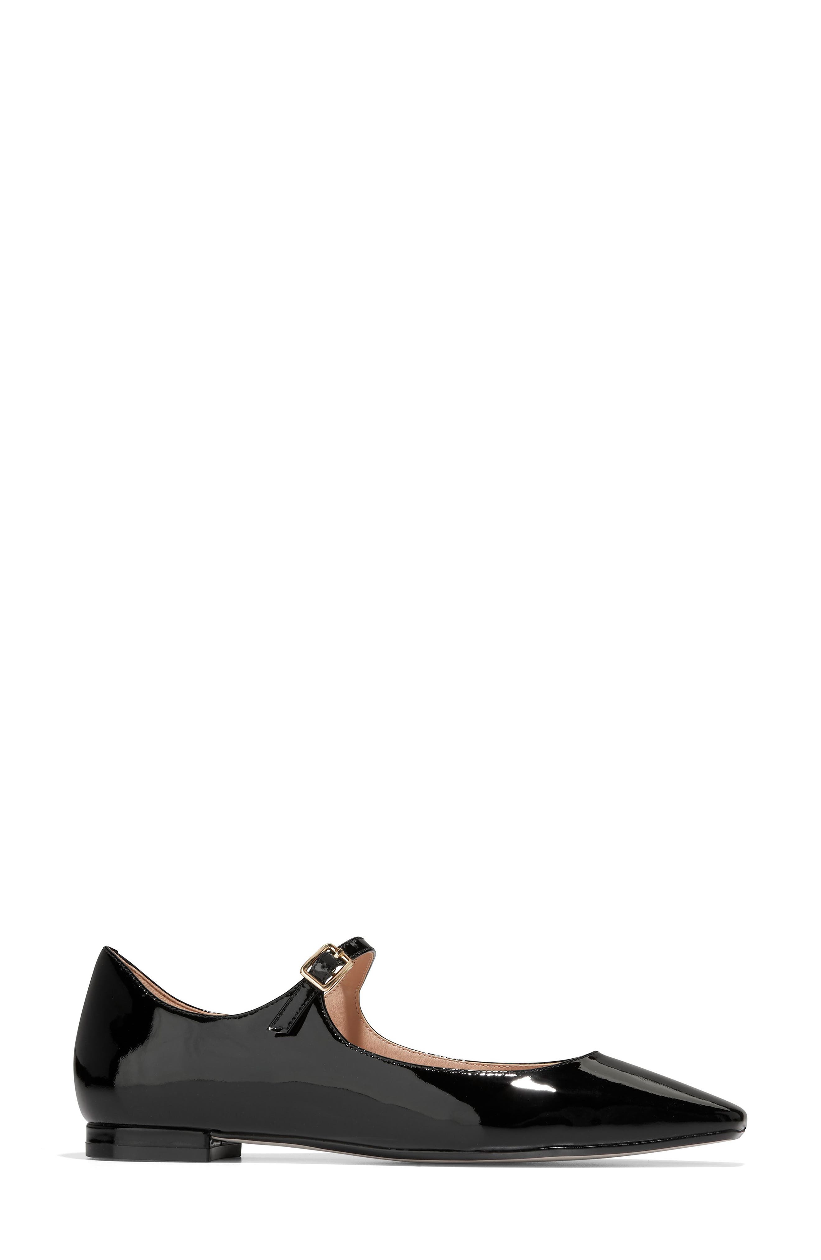 Cole Haan Bridge Mary Jane Ballet Flat, Alternate, color, Black Patent
