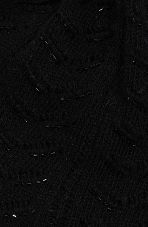 Ralph Lauren Lauren Beaded Fashion Hat In Black