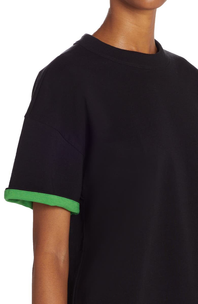 Bottega Veneta Double Layer Cotton T-Shirt, Alternate, color, 