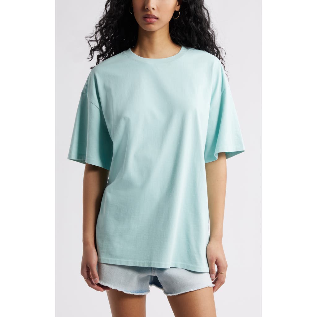 Bp. Washed Oversize Cotton T-shirt In Blue
