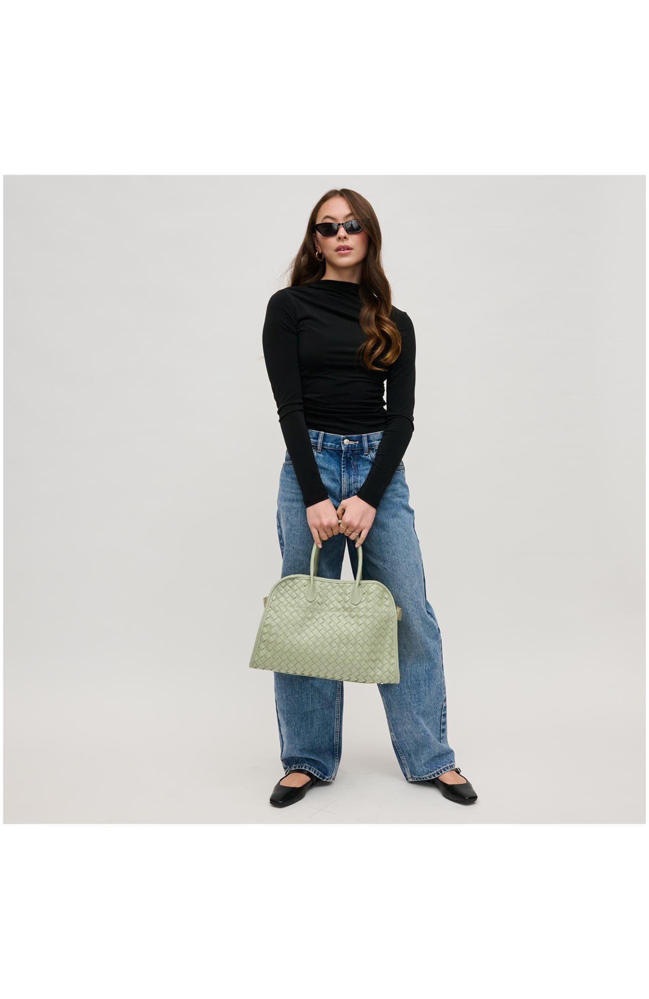 Rhonda Tote, Alternate, color, Sage