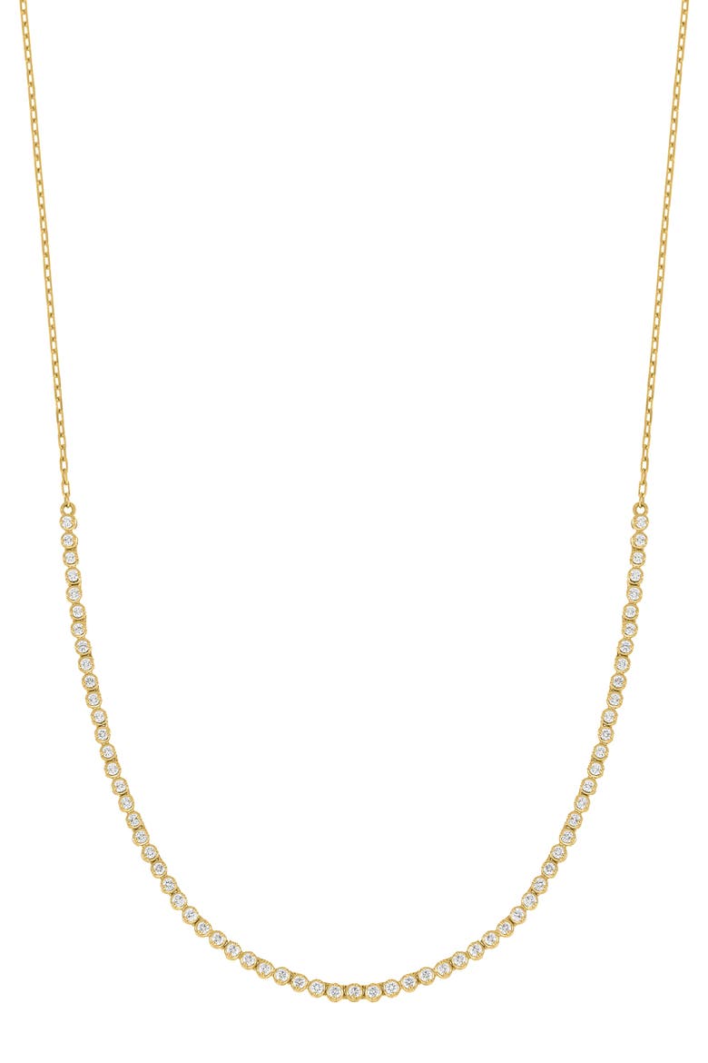 Audrey Diamond Necklace (Nordstrom Exclusive), Main, color, 18K YELLOW GOLD