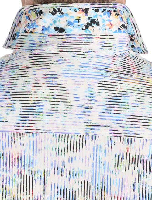 Robert Graham Big & Tall Delray Sport Shirt In Multi