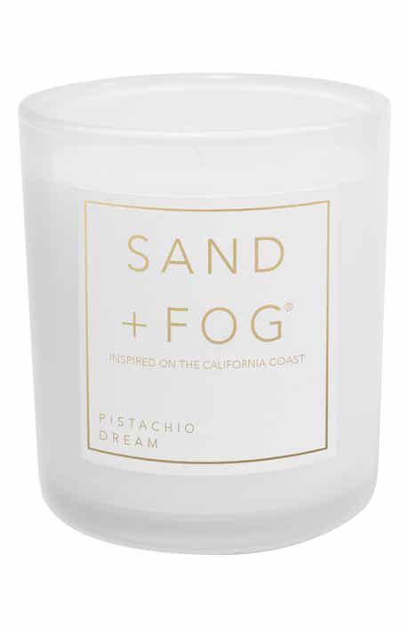 SAND AND FOG Pistachio Dream Scented Glass Jar Candle