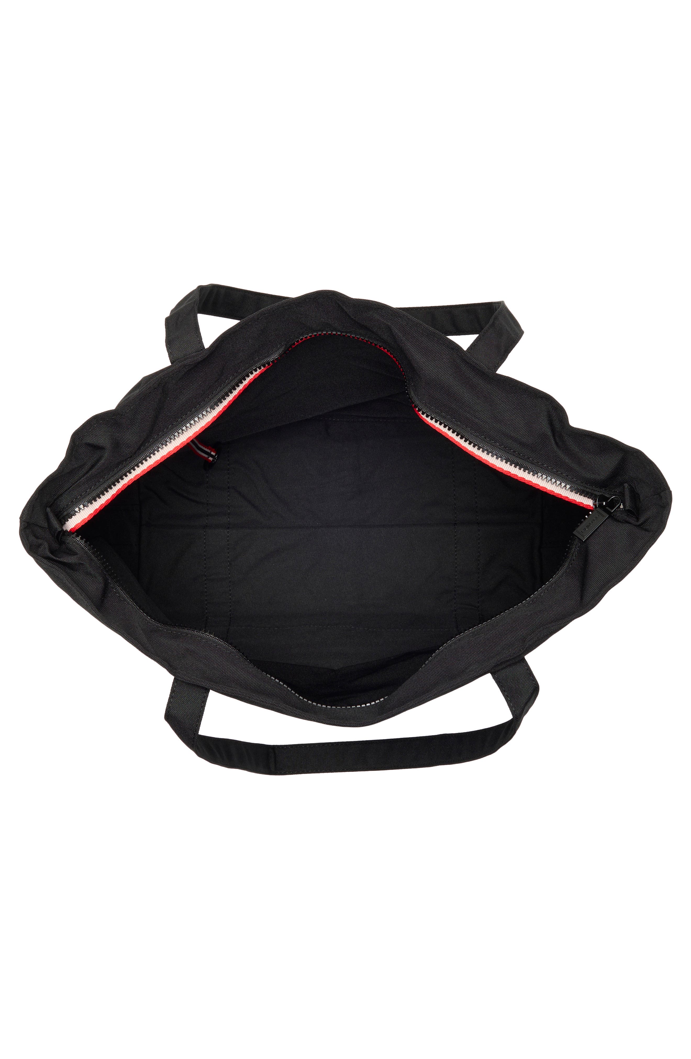 Campus Tote, Alternate, color, BLACK HEAVY POLY