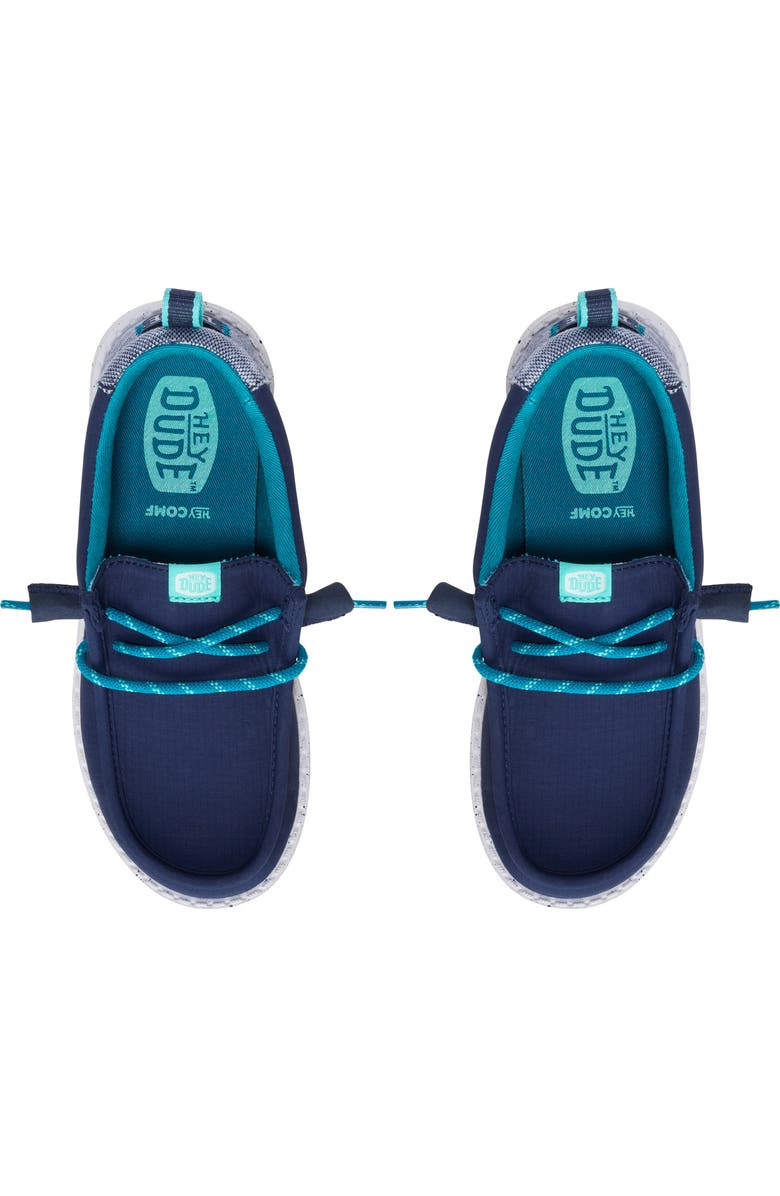 Hey Dude Kids' Mini Wally Ripstop Slip-On Shoe, Alternate, color,