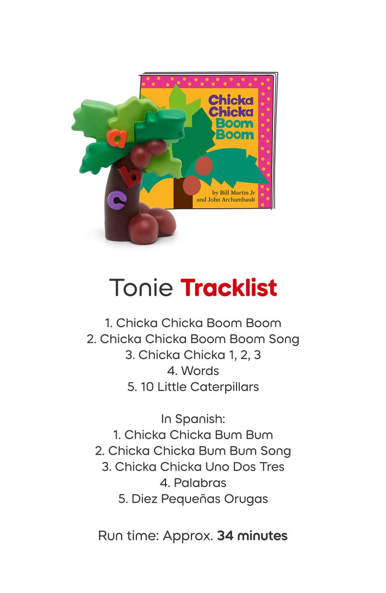 tonies 4-Pack Books Tonie Audio Character Bundle, Alternate, color,