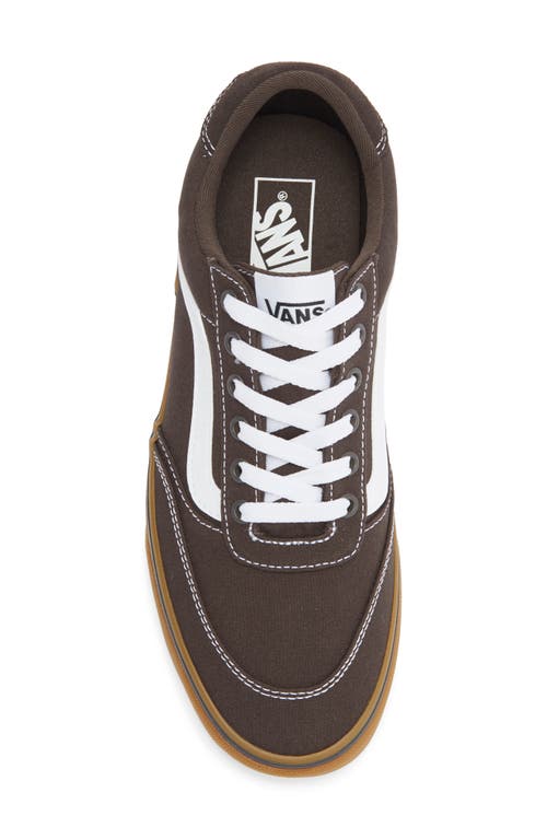 Vans Brooklyn Low Top Sneaker In Brown