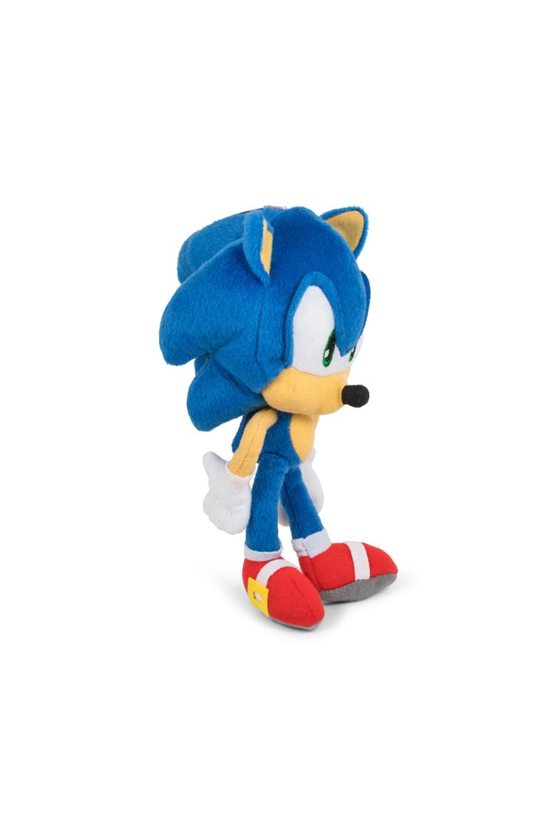 Sonic The Hedgehog Collector Plush Toy Clip-On | 8 Inches Tall, Alternate, color, Blue