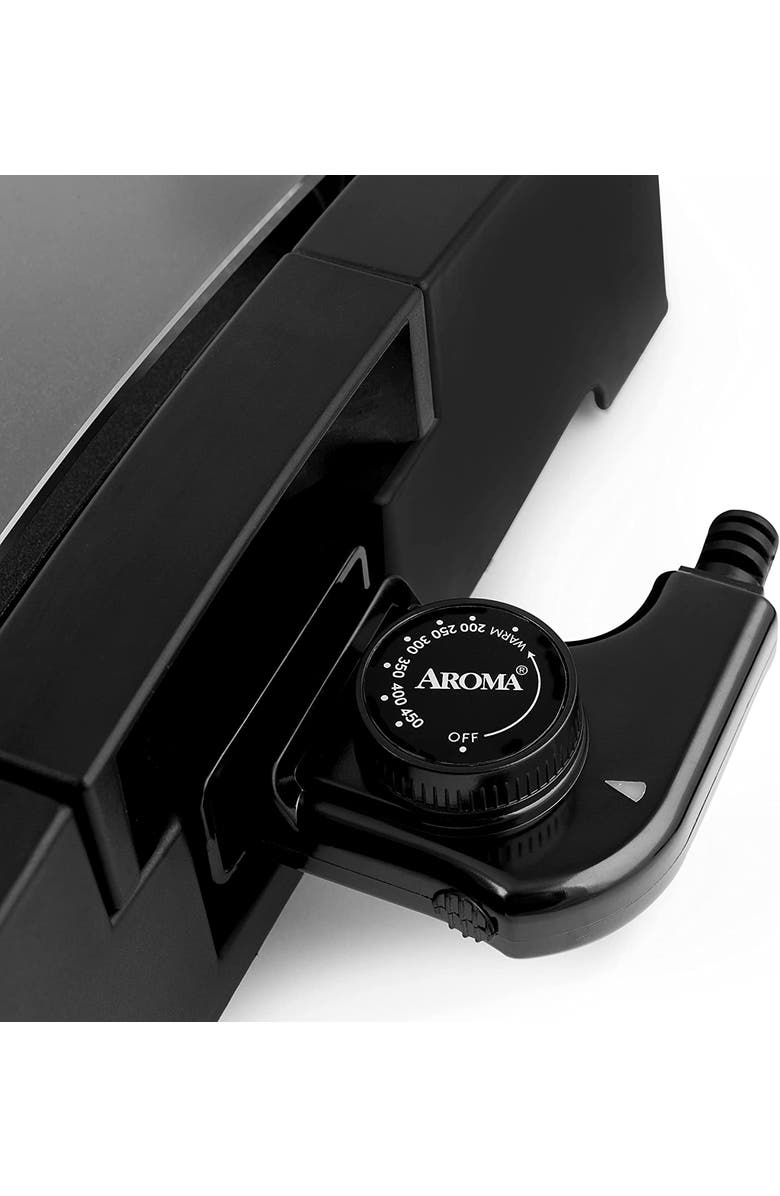 AROMA Housewares AHG-2620 Smokeless Indoor, Alternate, color, Black