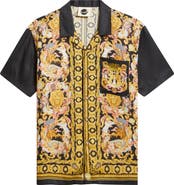 Boardies Baroque Print Camp Shirt