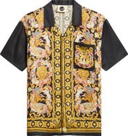 Boardies Baroque Print Camp Shirt