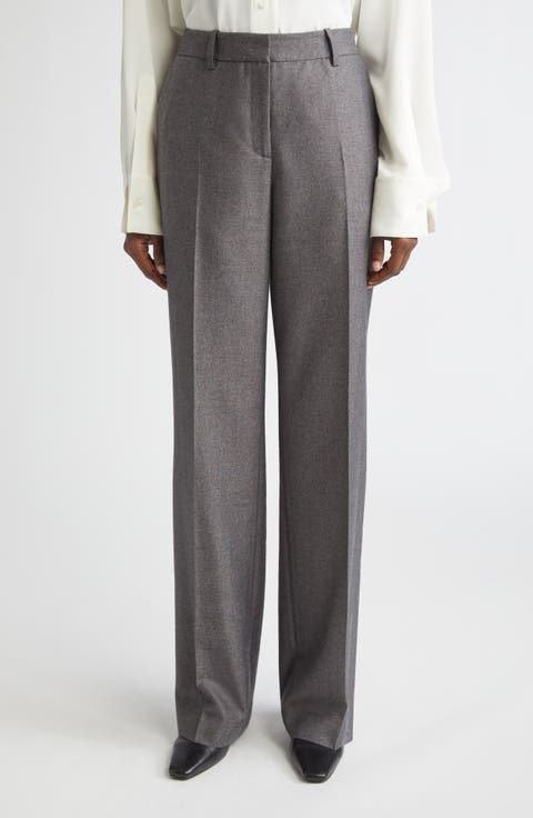 Women's Wool Blend Wide-Leg Pants | Nordstrom