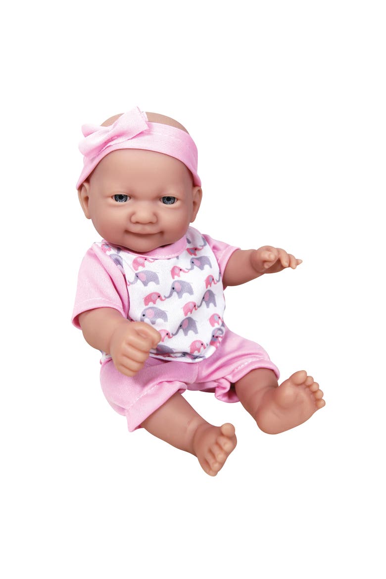 10 Inch Baby Doll & Umbrella Stroller Set, Ages 2+, Alternate, color, Multicolored