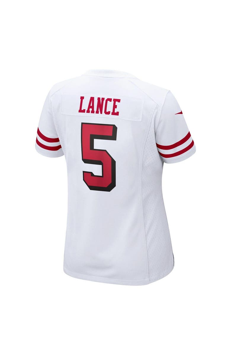 Nike Women's Nike Trey Lance White San Francisco 49ers Player Jersey, Alternate, color, 