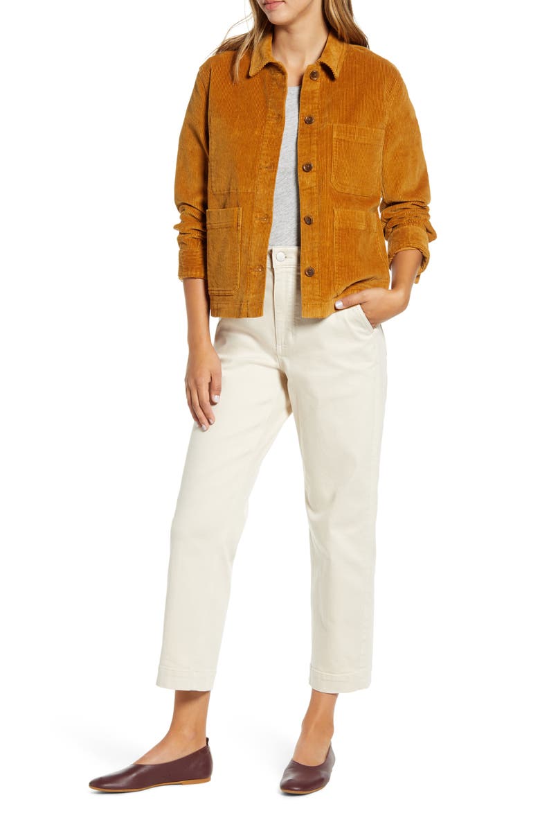 Everlane Corduroy Chore Jacket, Alternate, color, 