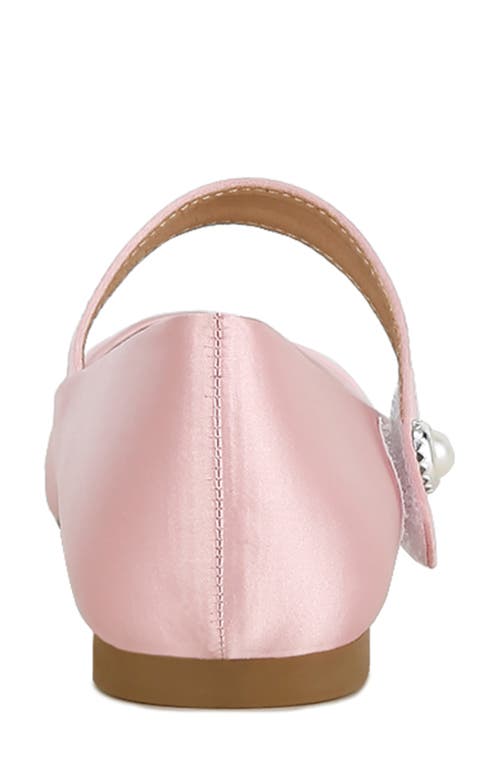 London Rag Albi Mary Jane Flat In Pink