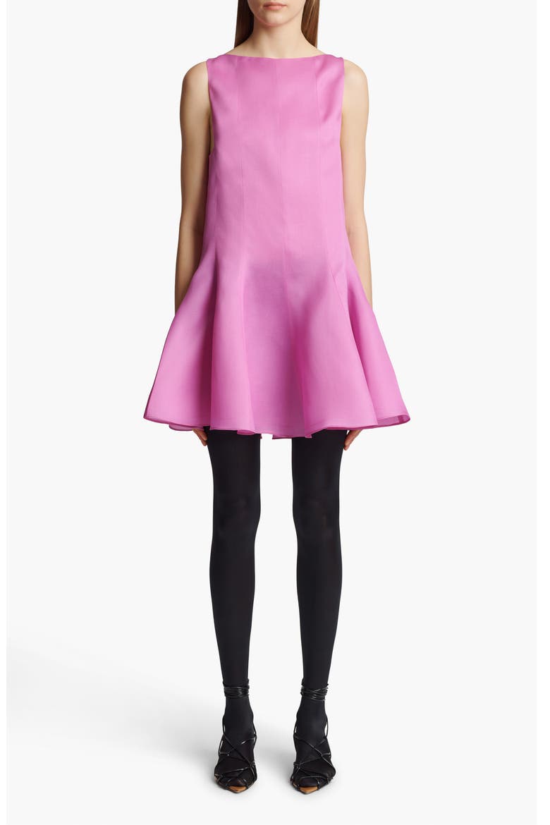Mags Sleeveless Silk Dress, Main, color, ORCHID