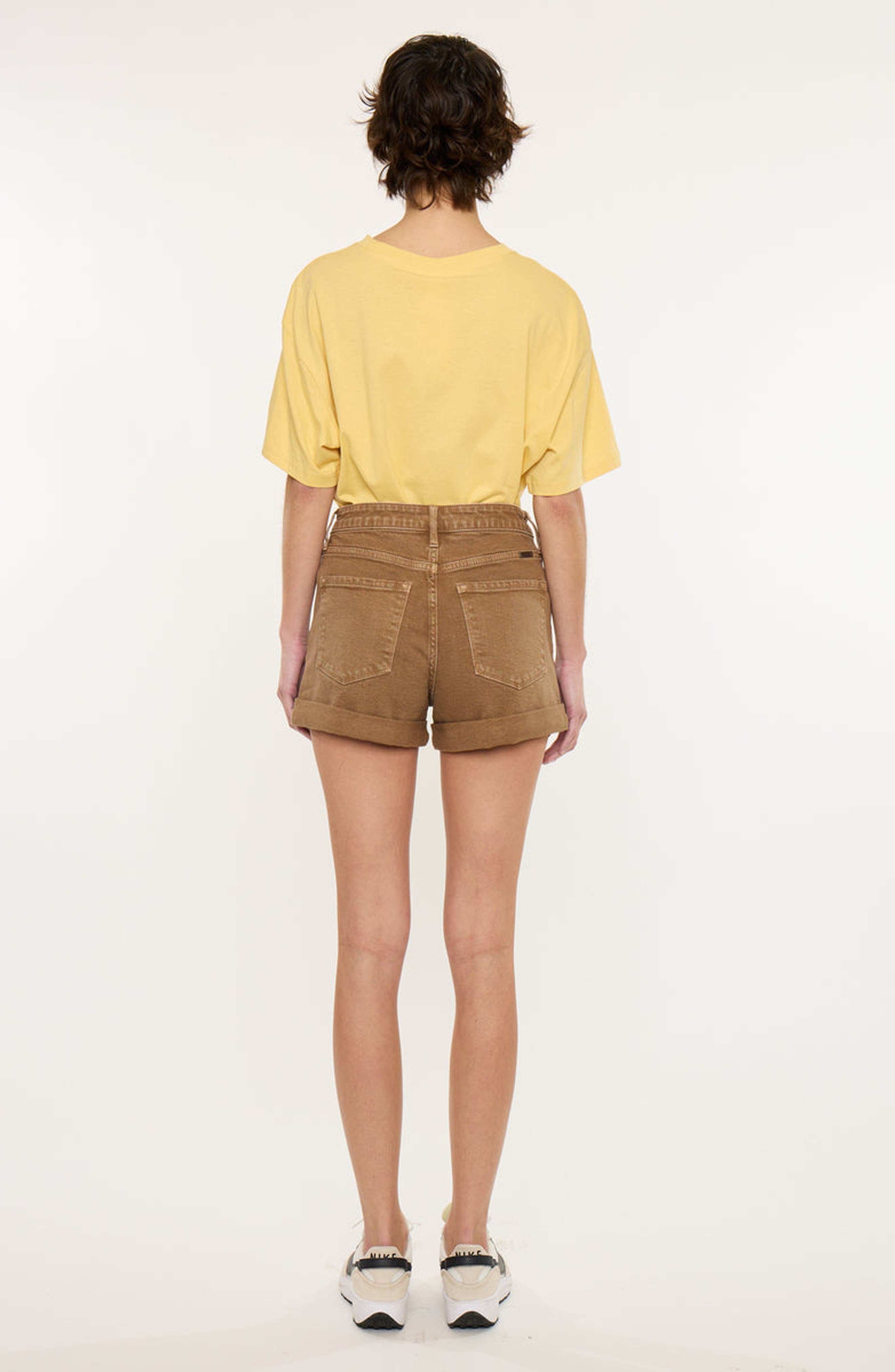 Clara High Rise Mom Cargo Shorts - image 4