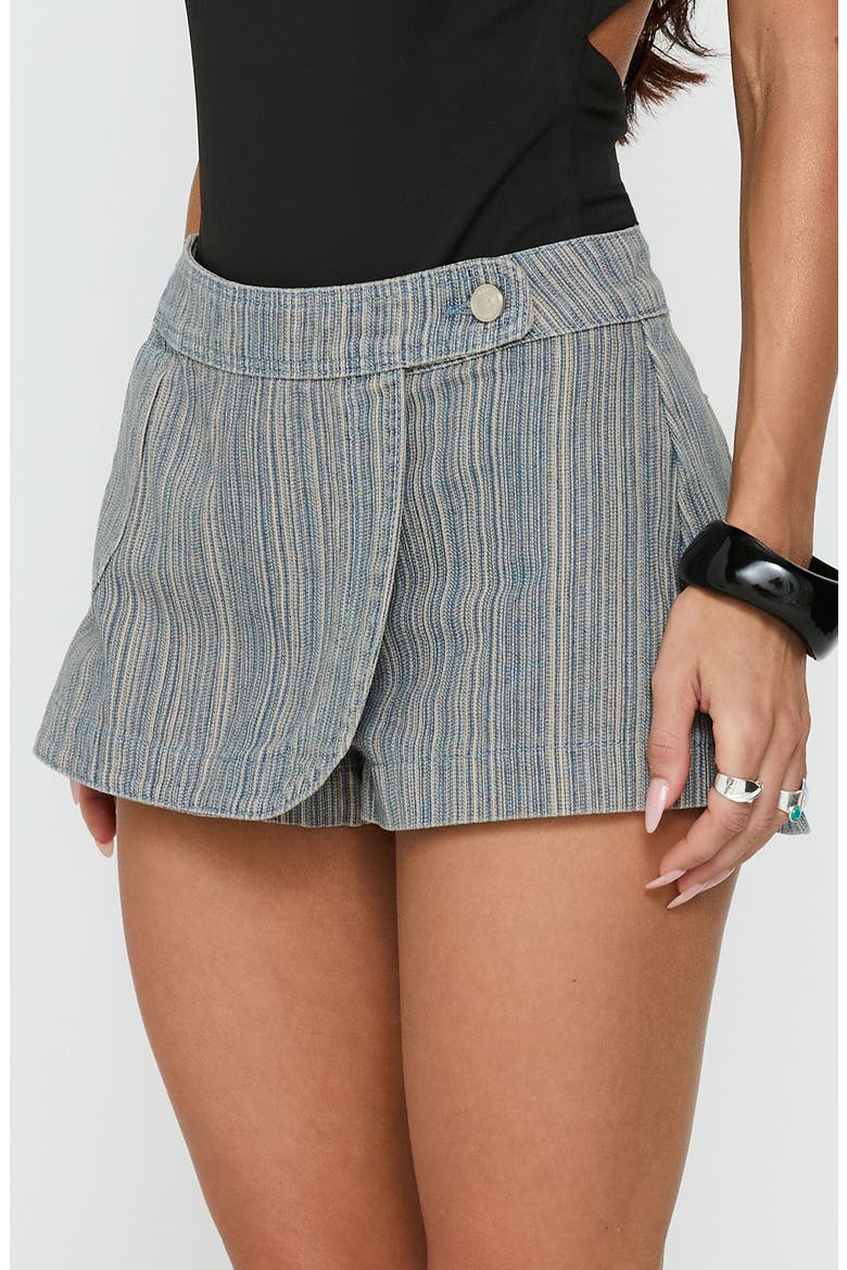 Lifetimes Micro Skort, Alternate, color, DARK BLUE STRIPE
