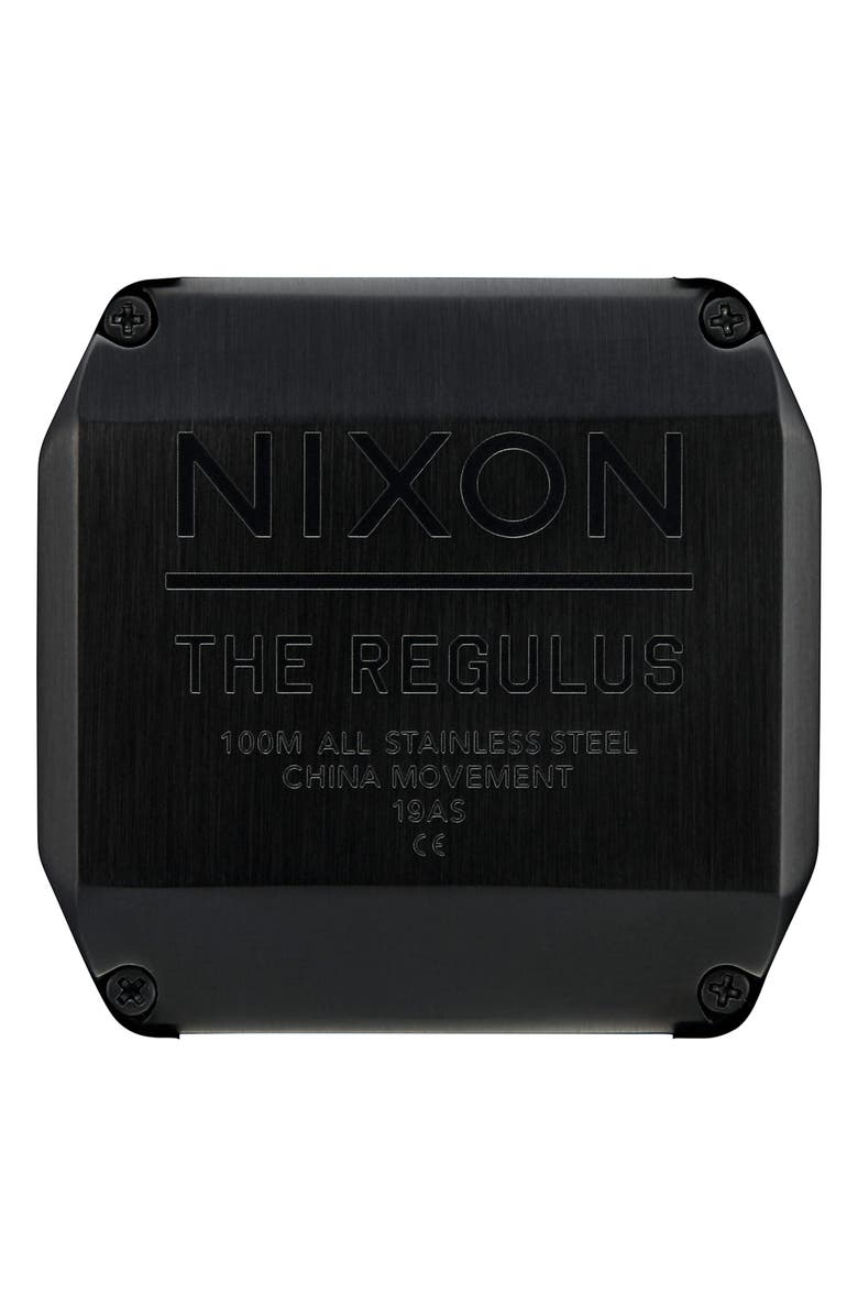 Nixon Regulus Digital Bracelet Watch, 46mm, Alternate, color, Black