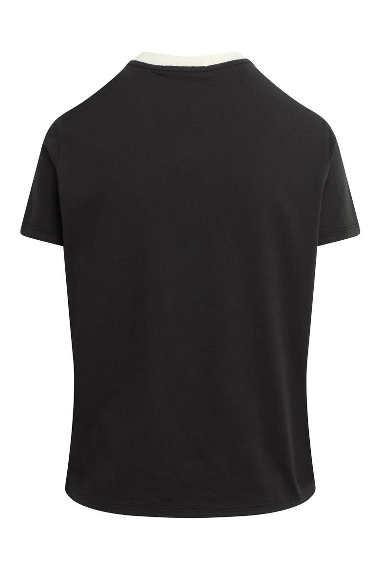 The Collegiate Classic Graphic T-Shirt, Alternate, color, BLACK/ IVORY