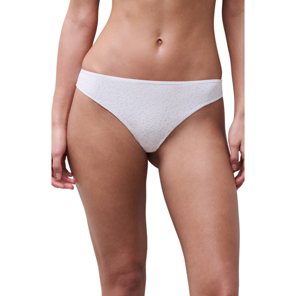 Chantelle Lingerie Norah Tanga Thong In White