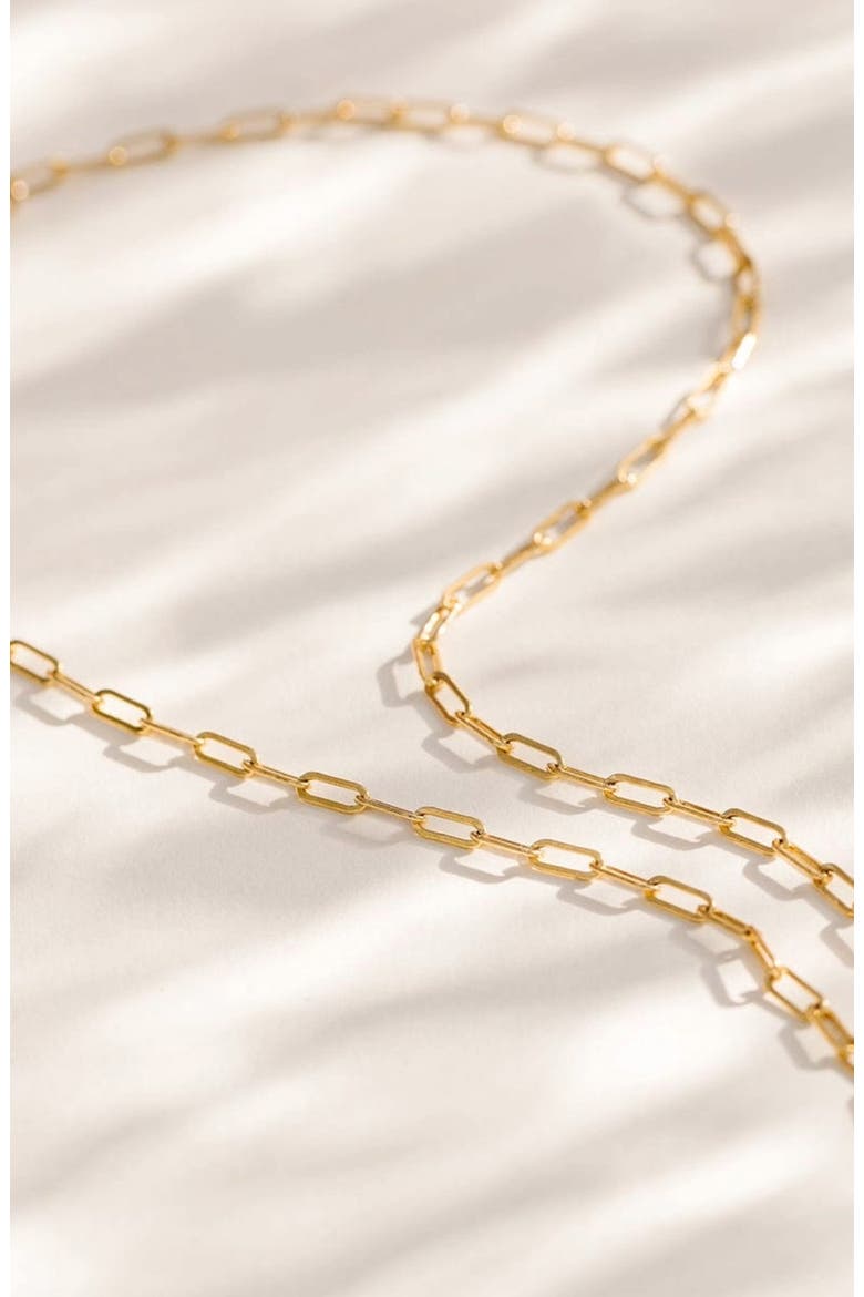 Jude Chain Necklace, Alternate, color, Gold Filled