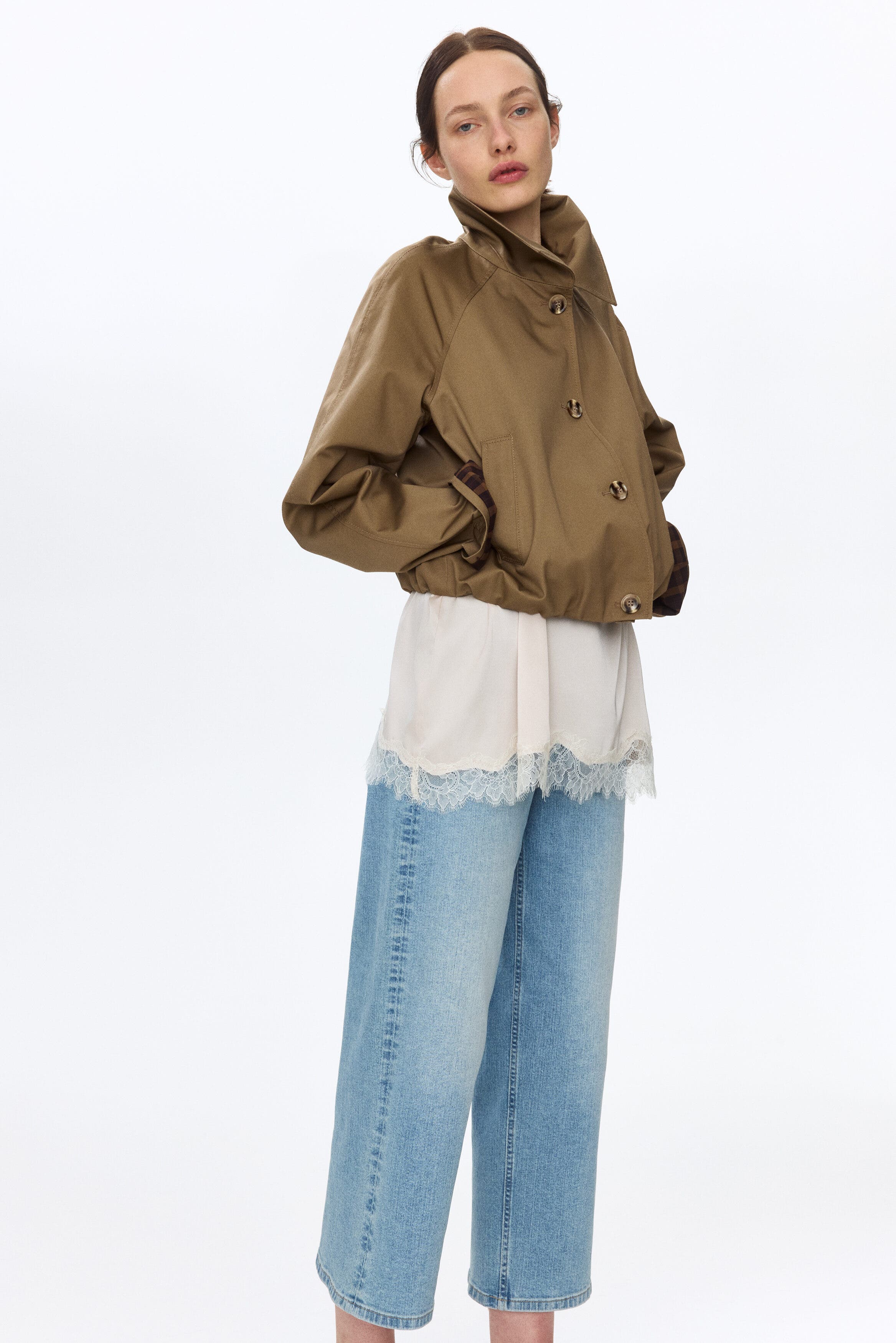 Wide High Waist Ankle Jeans - image 4