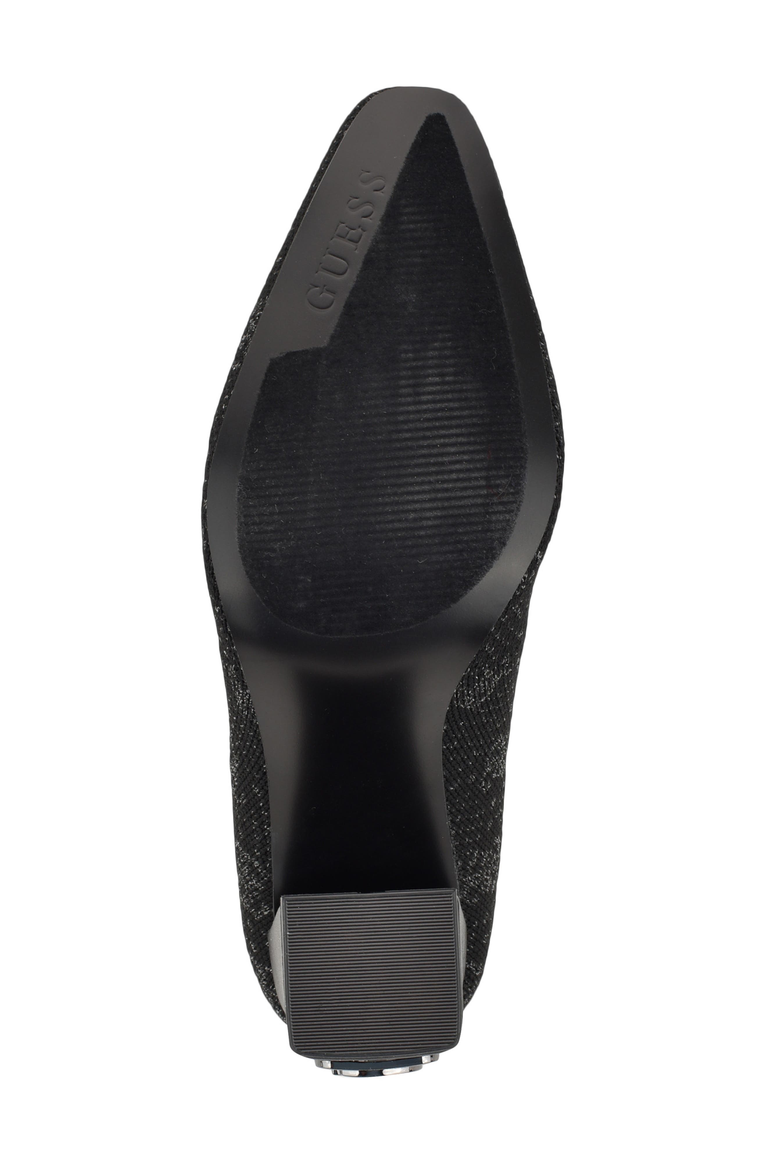 GUESS Yonel Monogram Sock Bootie, Alternate, color, 